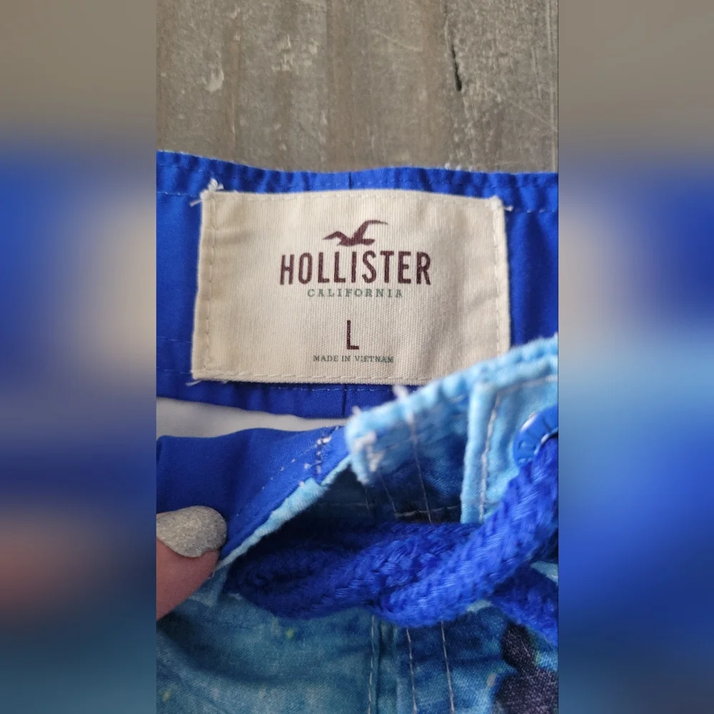 Hollister Men Surf Board Shorts Size L - Picture 4 of 16